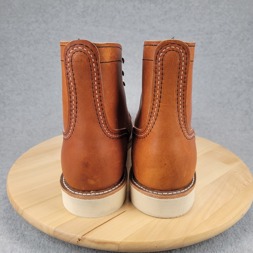 Red Wing Iron Ranger 8089 Mens 11.5 D Oro Legacy Leather Wedge Sole Boots - Picture 5 of 11